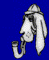 Dog with Pipe