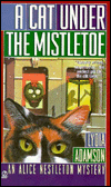 Cat under Mistletoe